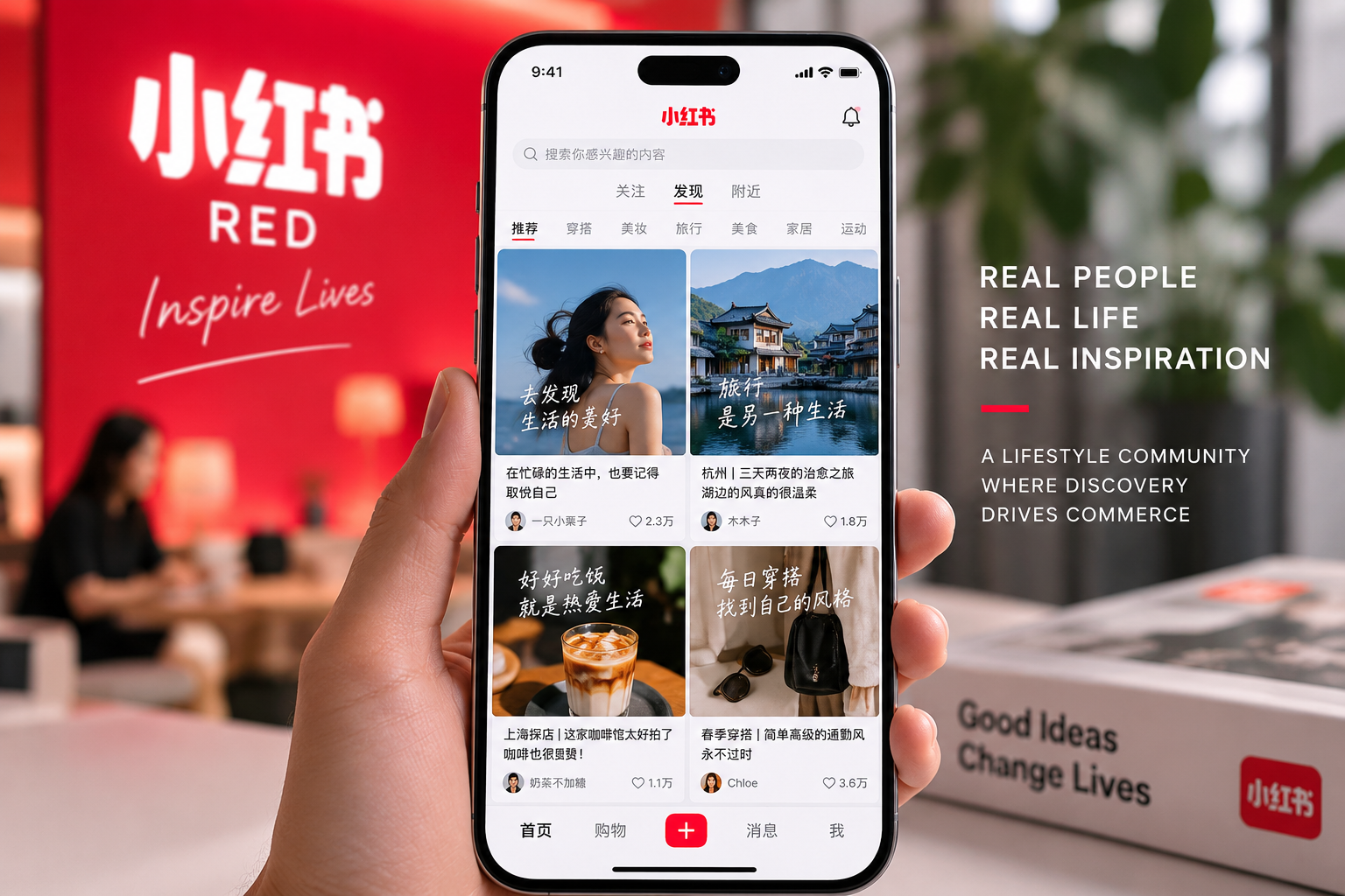 RedNote Xiaohongshu discovery commerce experience